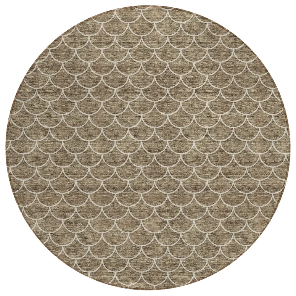Chantille ACN933 Brown 8' x 8' Rug