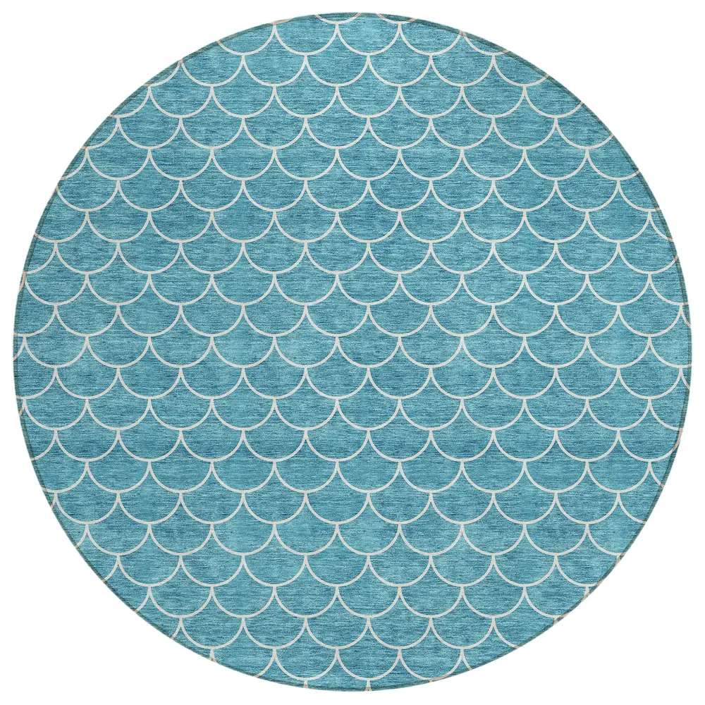 Chantille ACN933 Teal 8' x 8' Rug