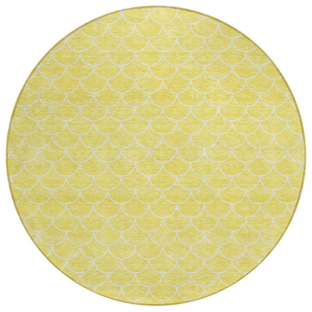 Chantille ACN933 Yellow 8' x 8' Rug
