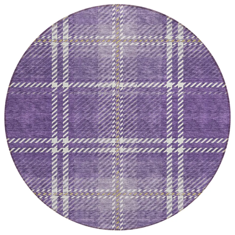 Chantille ACN935 Purple 8' x 8' Rug