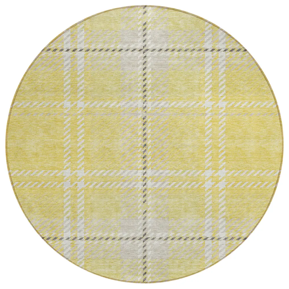 Chantille ACN935 Yellow 8' x 8' Rug