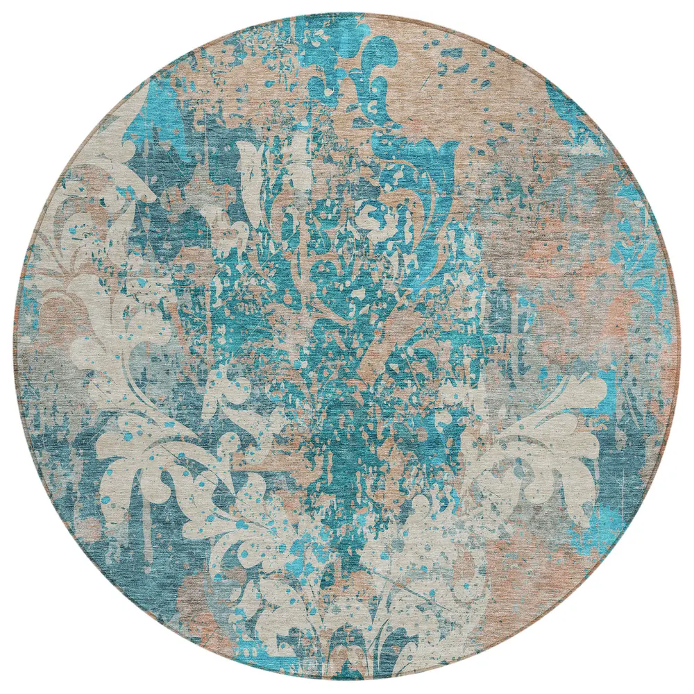Chantille ACN936 Teal 8' x 8' Rug