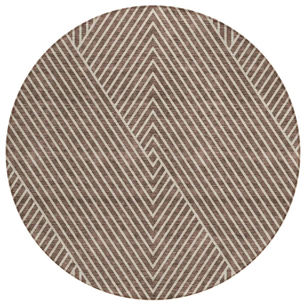 Chantille ACN937 Brown 8' x 8' Rug