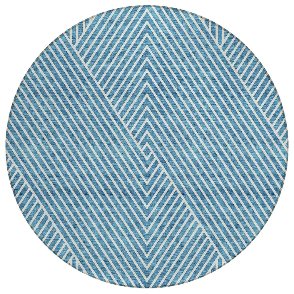 Chantille ACN937 Teal 8' x 8' Rug