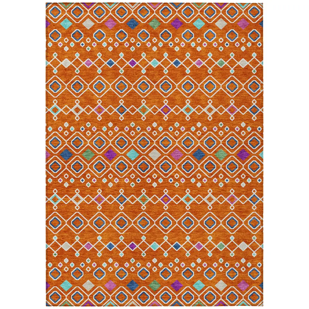 Chantille ACN938 Orange 3' x 5' Rug