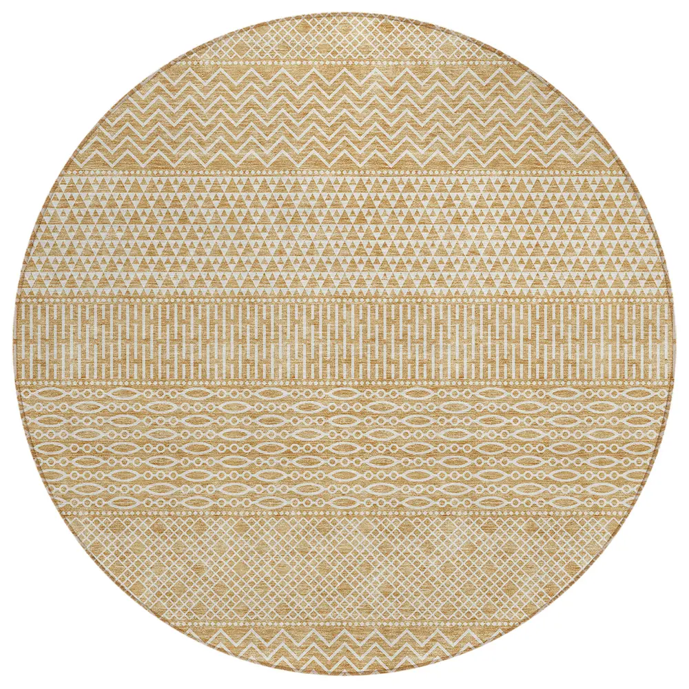 Chantille ACN939 Gold 8' x 8' Rug