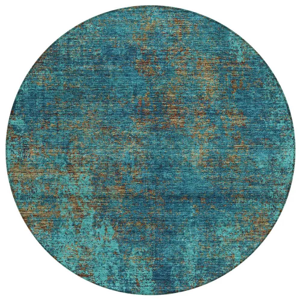 Chantille ACN940 Teal 8' x 8' Rug