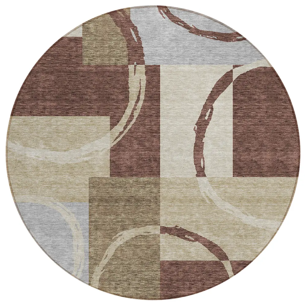 Chantille ACN943 Brown 8' x 8' Rug