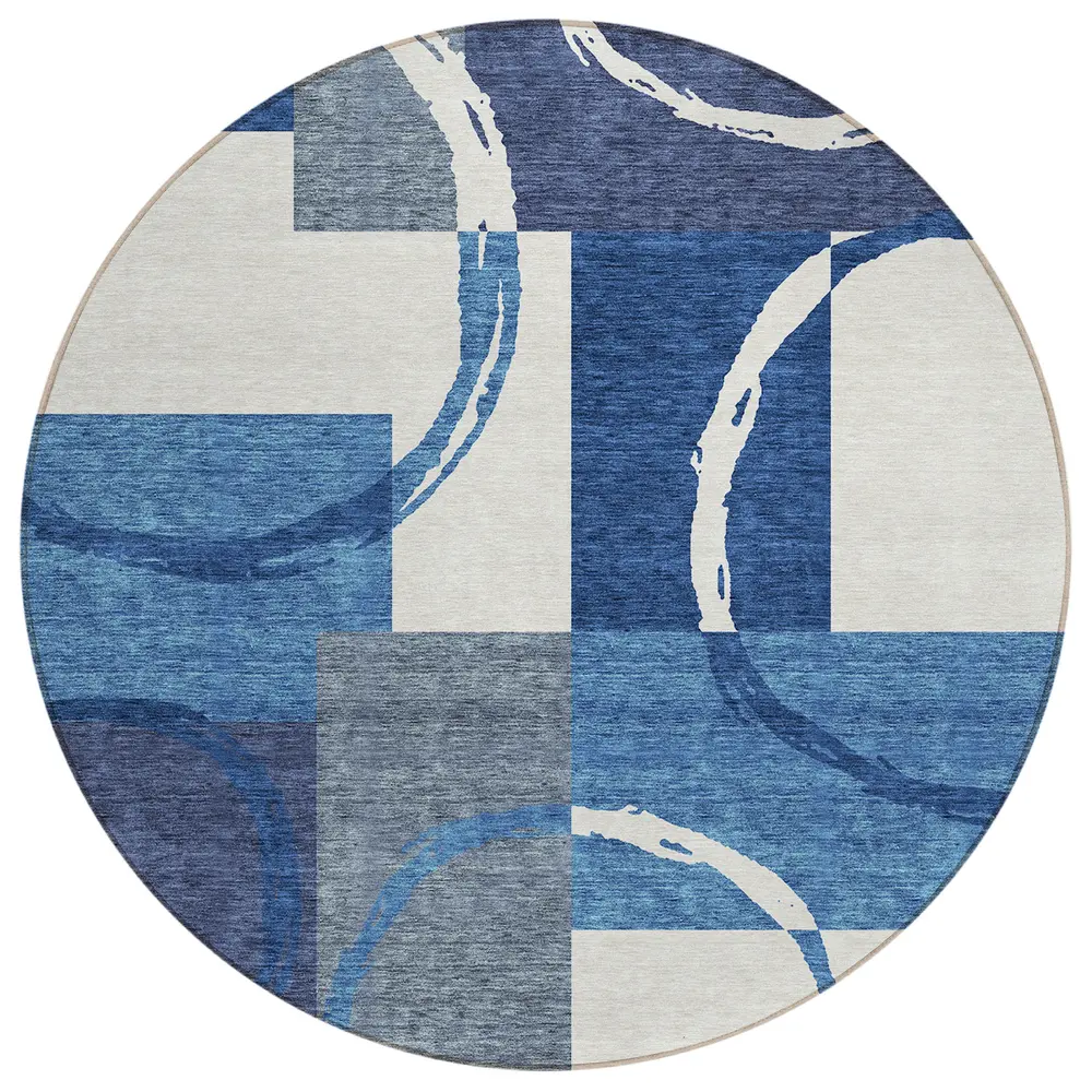Chantille ACN943 Blue 8' x 8' Rug