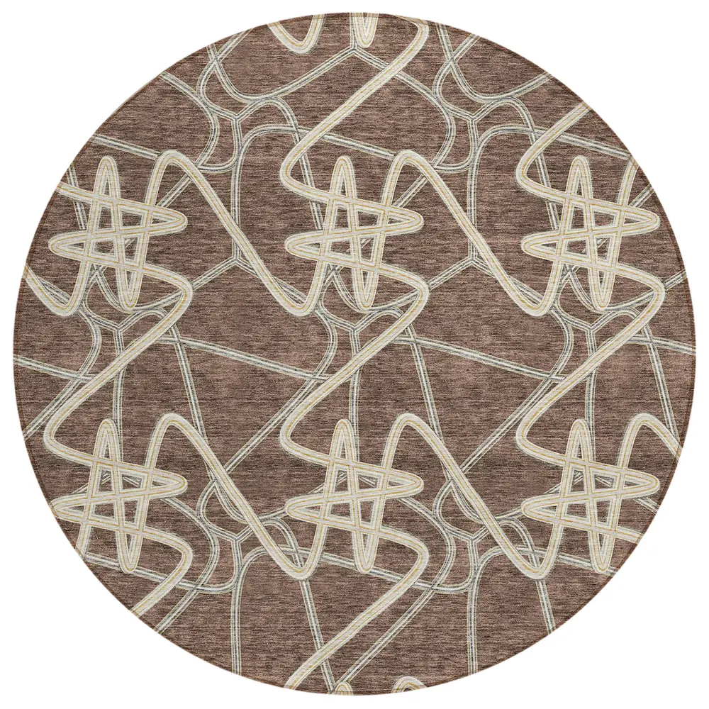 Chantille ACN947 Brown 8' x 8' Rug