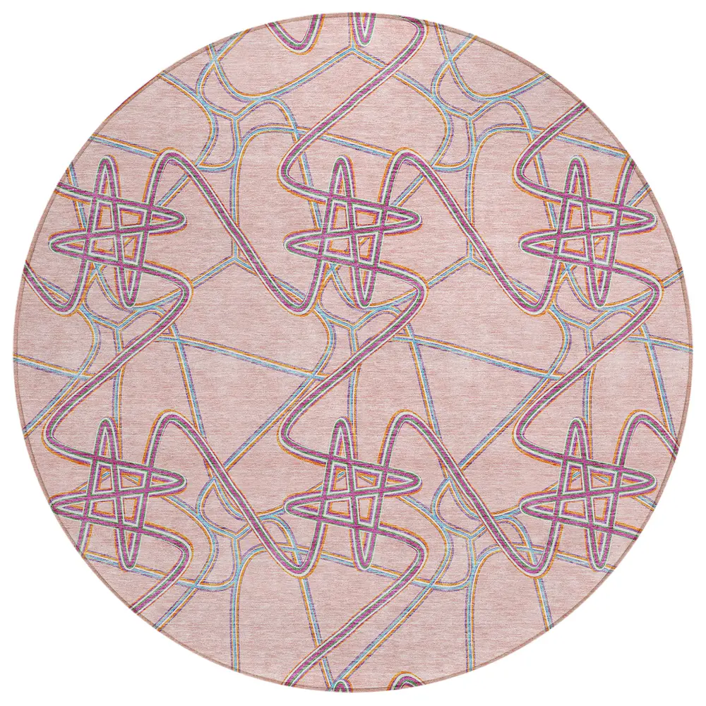 Chantille ACN947 Pink 8' x 8' Rug