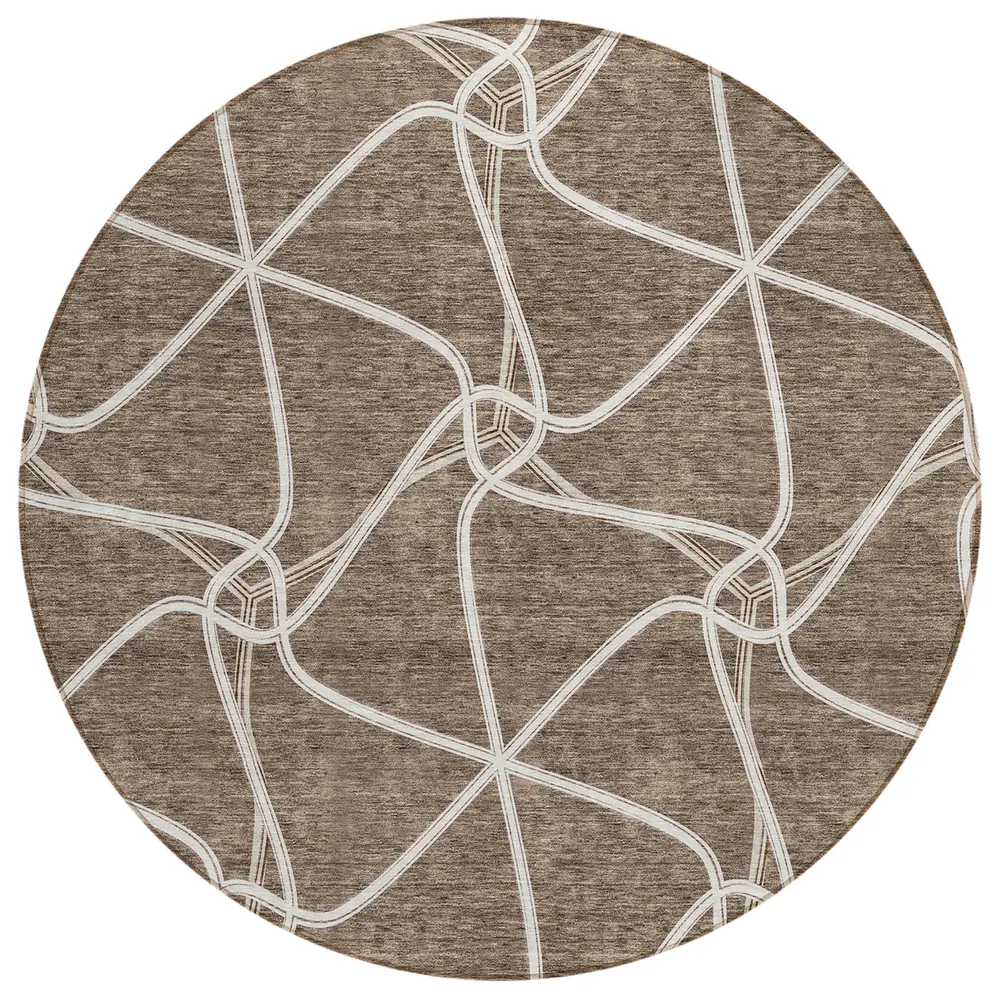 Chantille ACN948 Brown 8' x 8' Rug