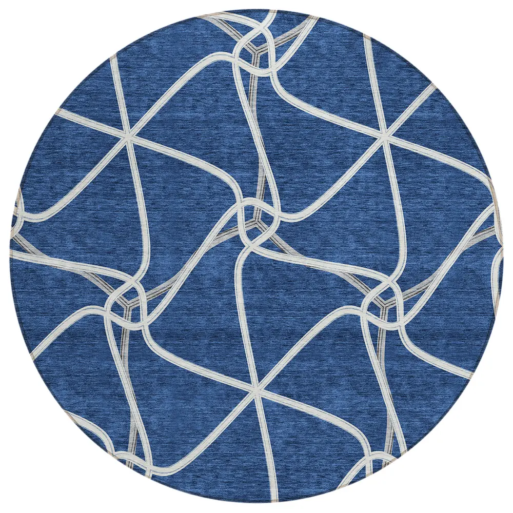 Chantille ACN948 Blue 8' x 8' Rug