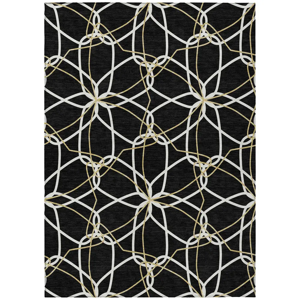 Chantille ACN950 Black 10' x 14' Rug