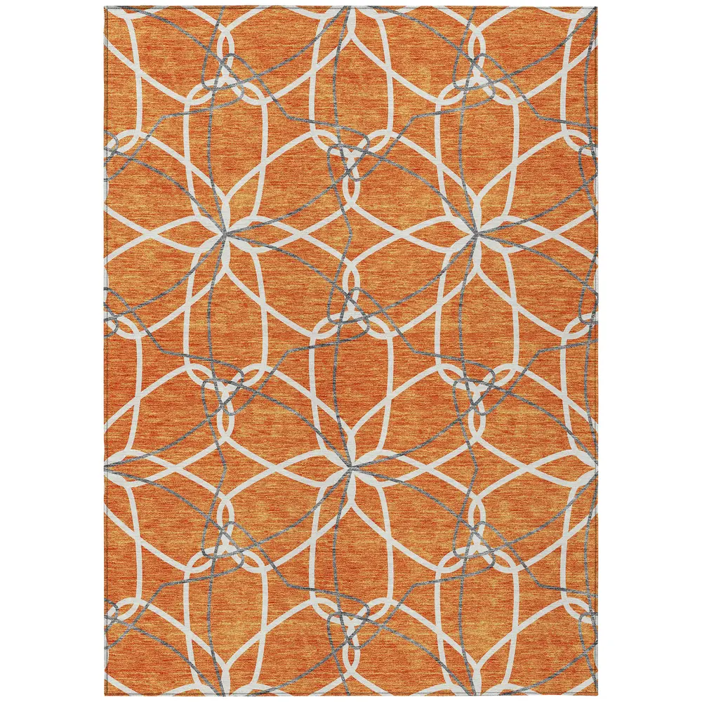 Chantille ACN950 Orange 3' x 5' Rug