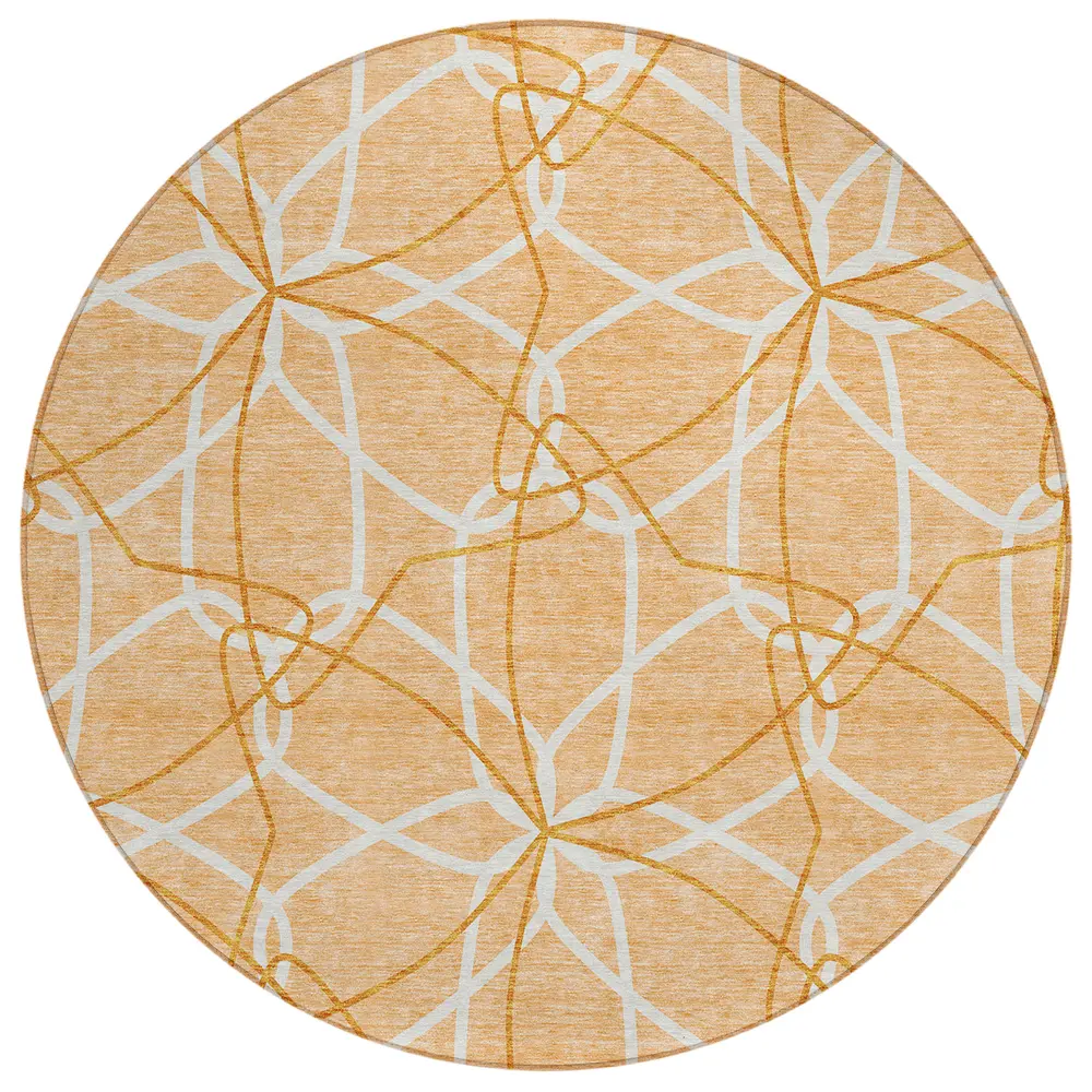 Chantille ACN950 Peach 8' x 8' Rug