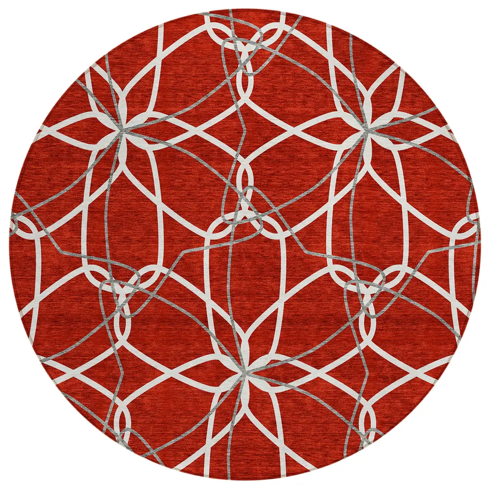 Chantille ACN950 Red 8' x 8' Rug