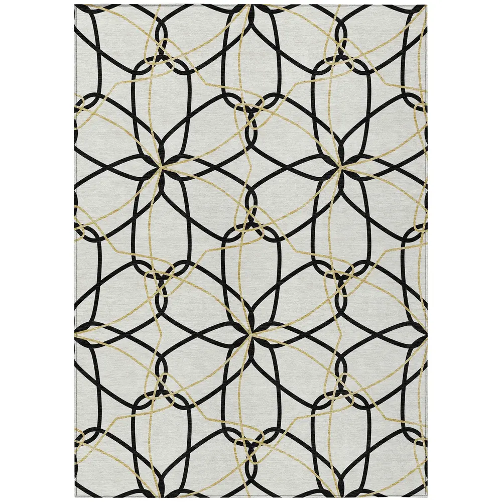 Chantille ACN950 White 8' x 10' Rug