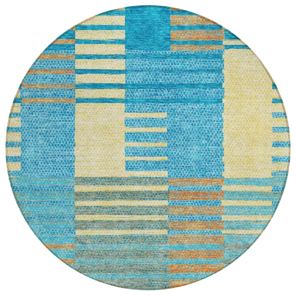Chantille ACN954 Teal 8' x 8' Rug