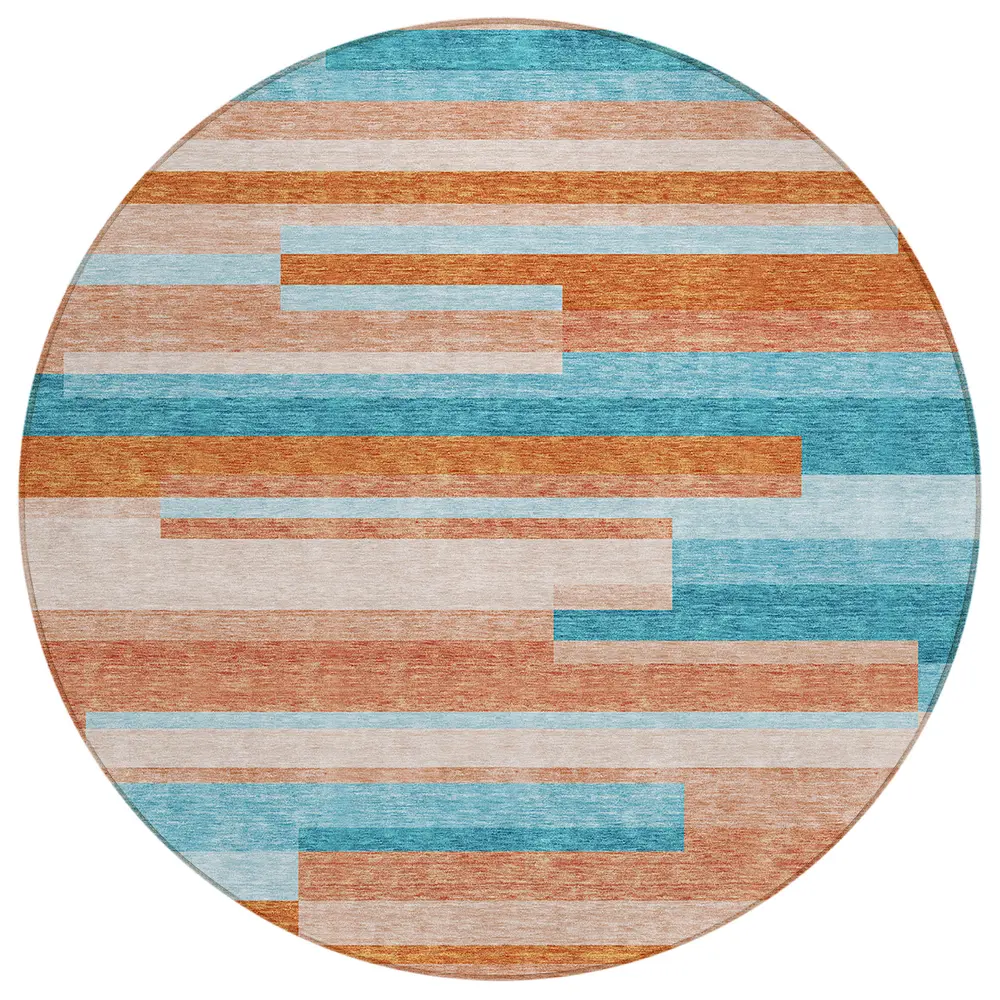 Chantille ACN956 Orange 8' x 8' Rug