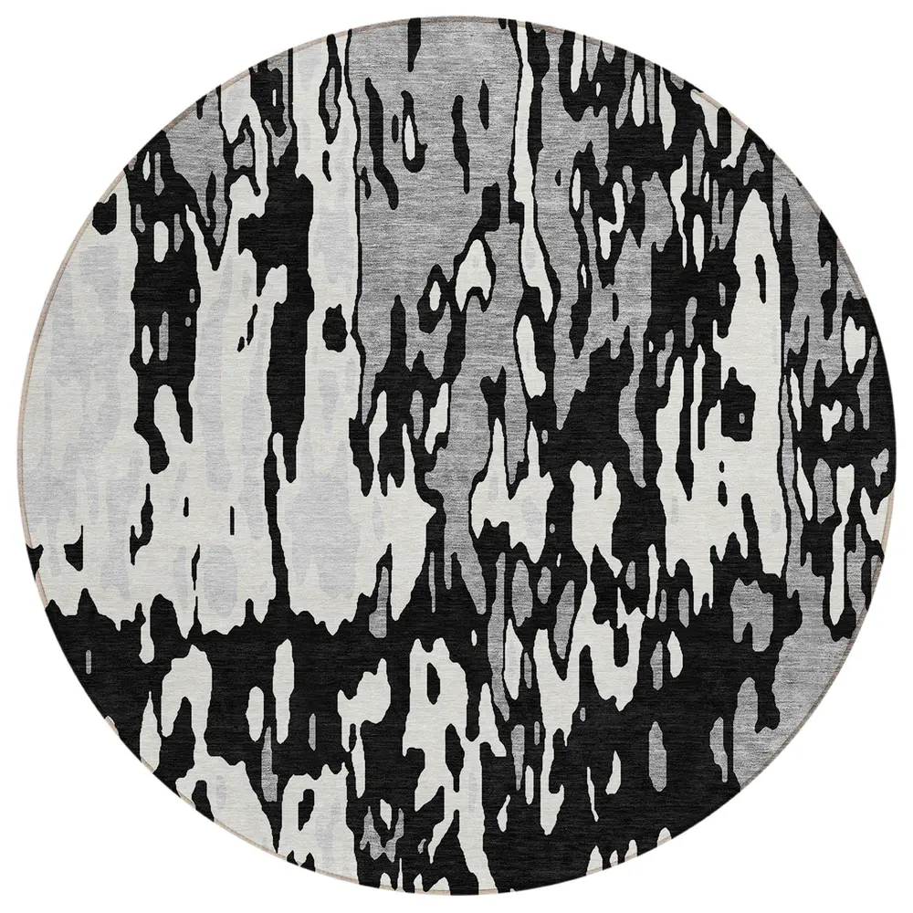 Chantille ACN957 Black 8' x 8' Rug