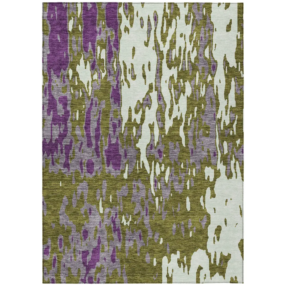 Chantille ACN957 Olive 5' x 7'6