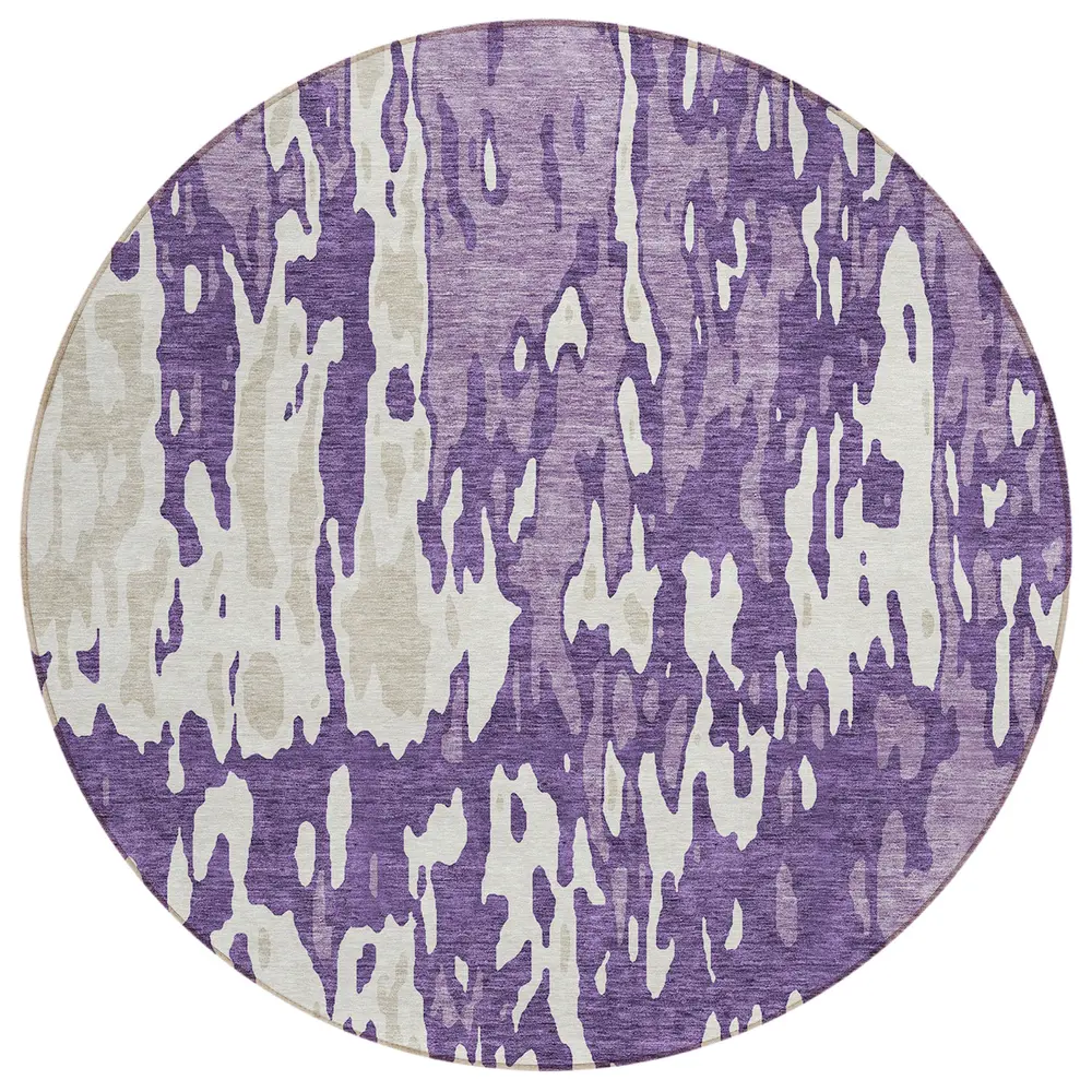 Chantille ACN957 Purple 8' x 8' Rug
