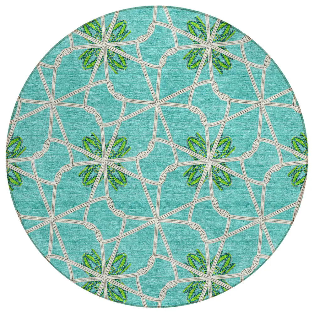 Chantille ACN958 Aqua 8' x 8' Rug