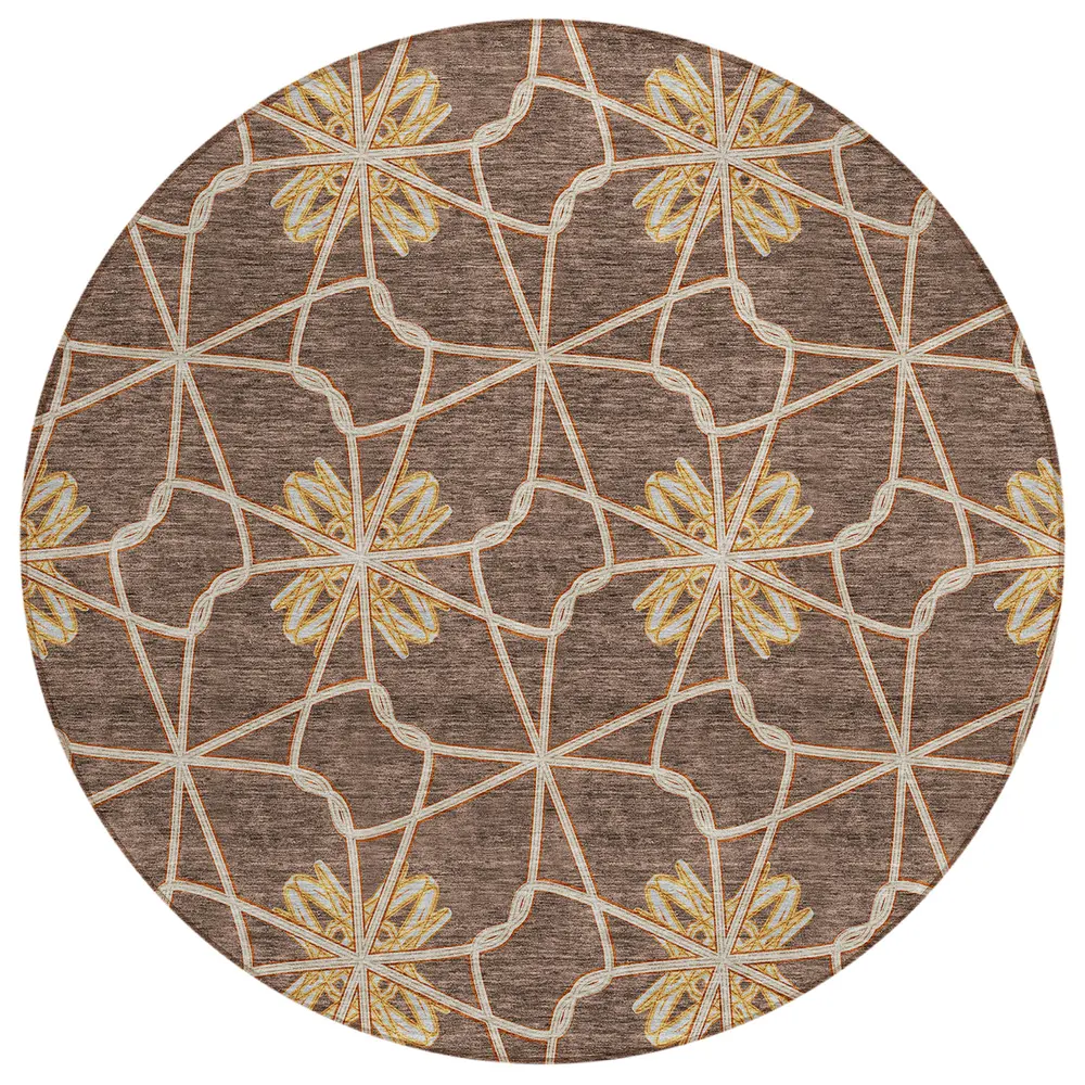 Chantille ACN958 Brown 8' x 8' Rug