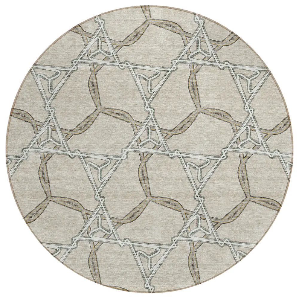 Chantille ACN959 Beige 8' x 8' Rug