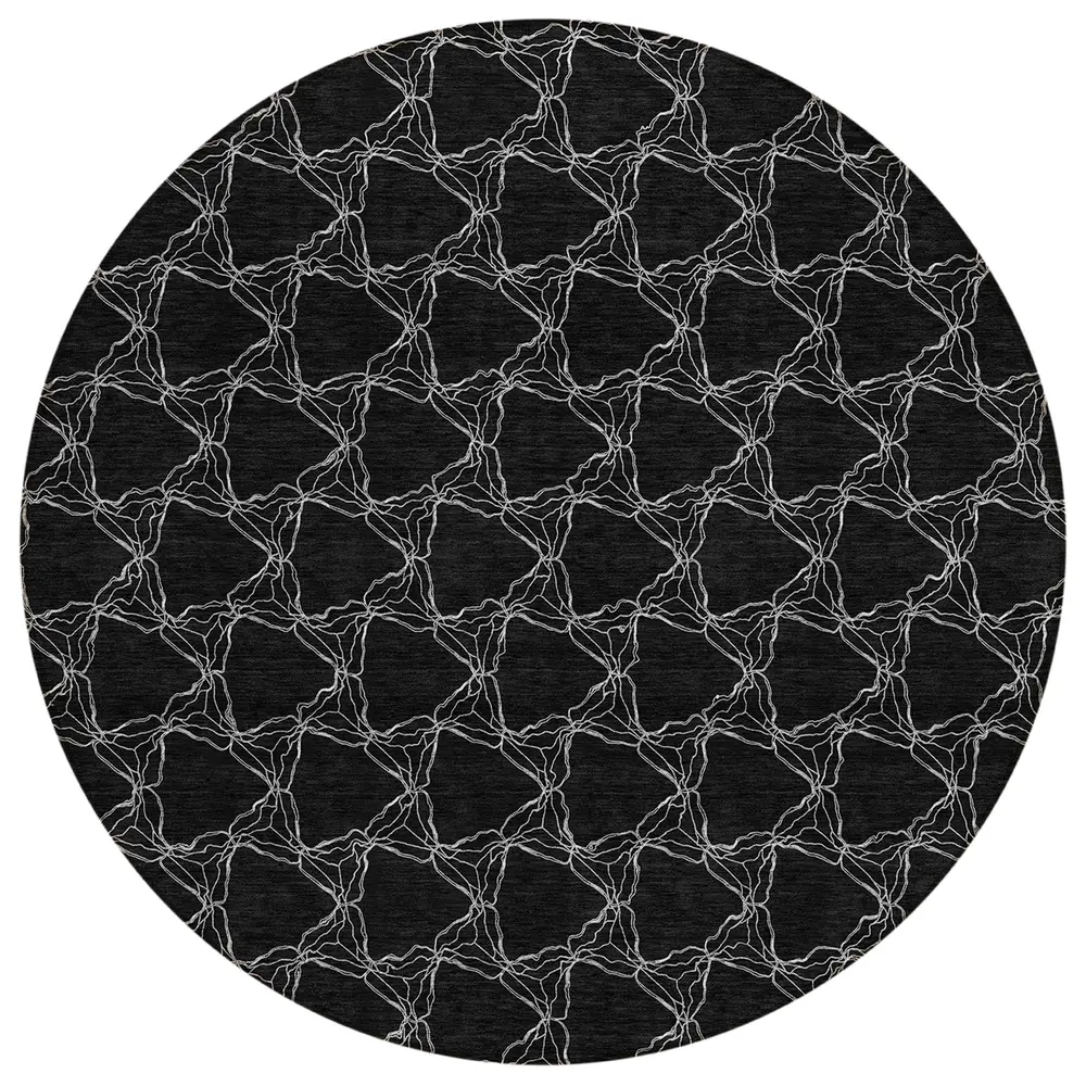 Chantille ACN960 Black 8' x 8' Rug