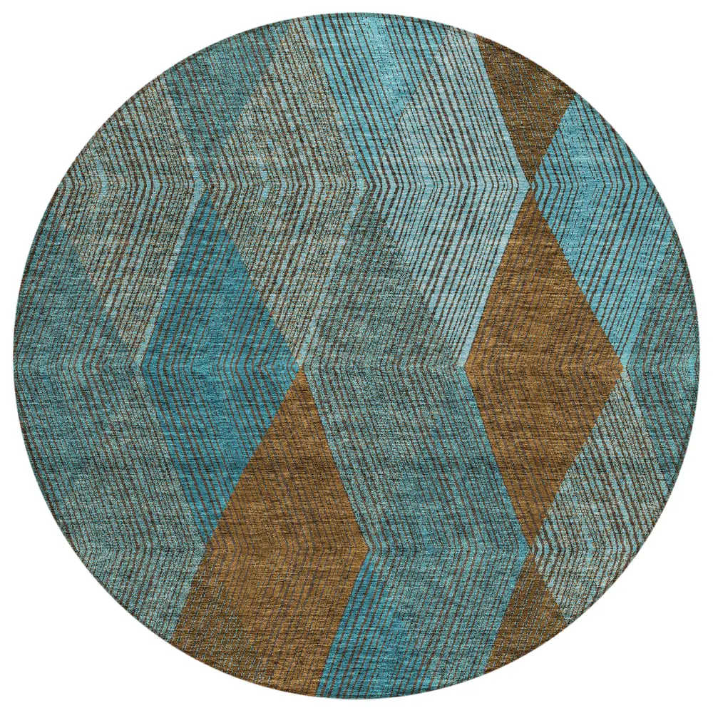 Chantille ACN962 Teal 8' x 8' Rug