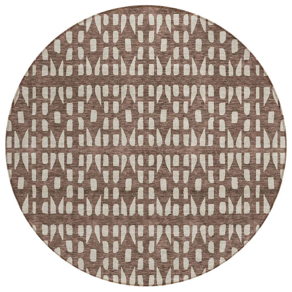 Chantille ACN963 Brown 8' x 8' Rug