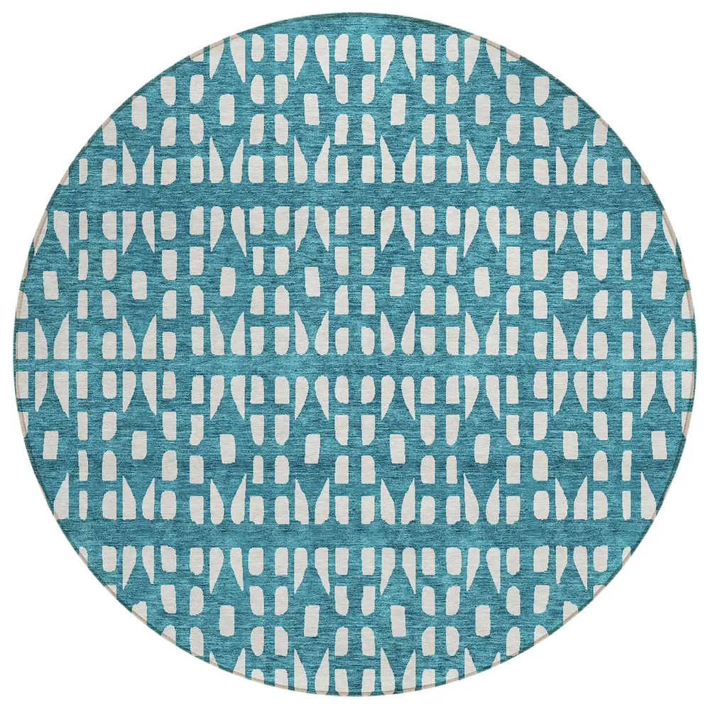 Chantille ACN963 Teal 8' x 8' Rug