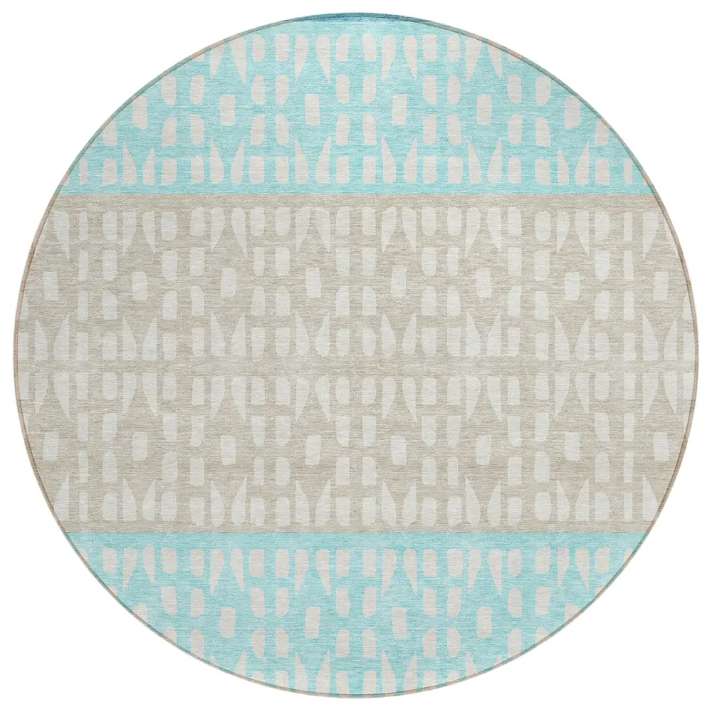Chantille ACN964 Teal 8' x 8' Rug