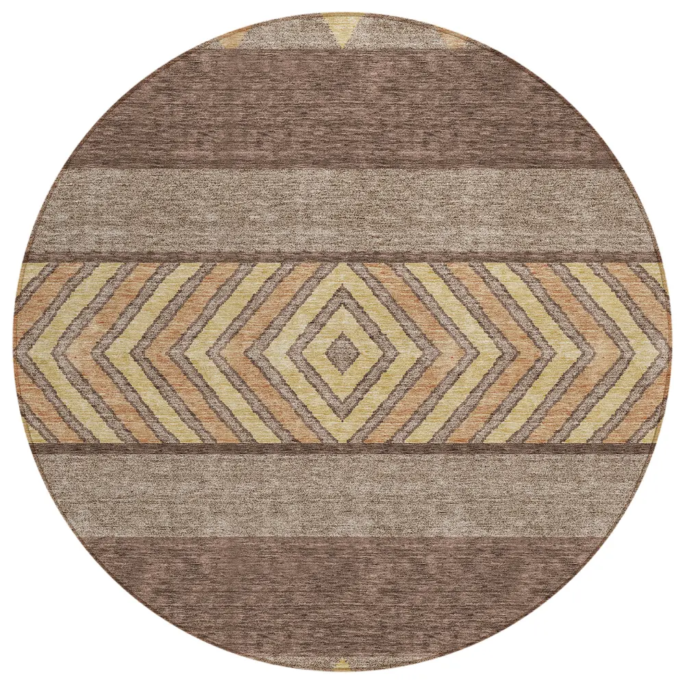 Chantille ACN965 Brown 8' x 8' Rug