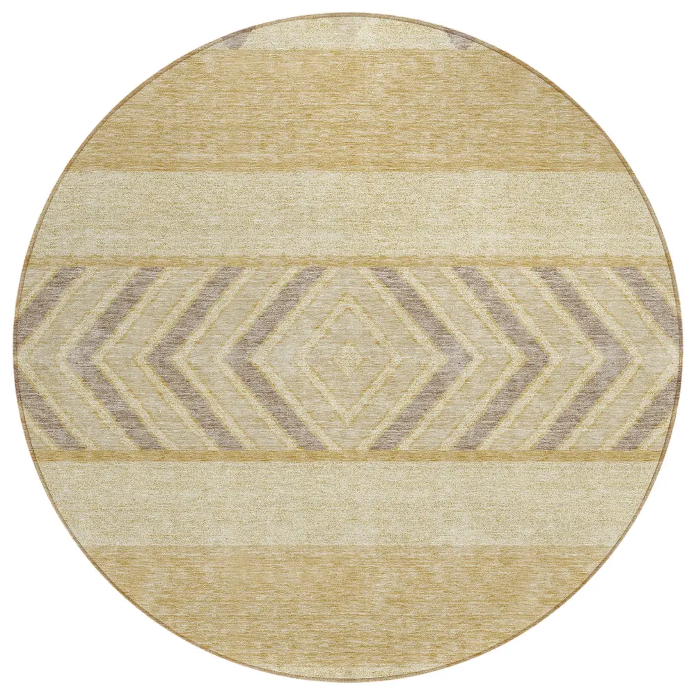 Chantille ACN965 Gold 8' x 8' Rug