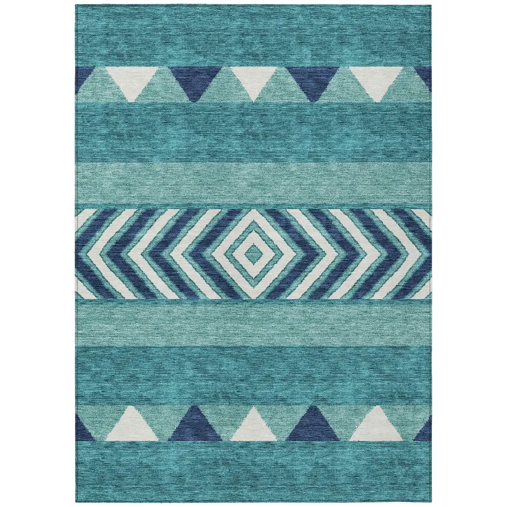 Chantille ACN965 Teal 3' x 5' Rug