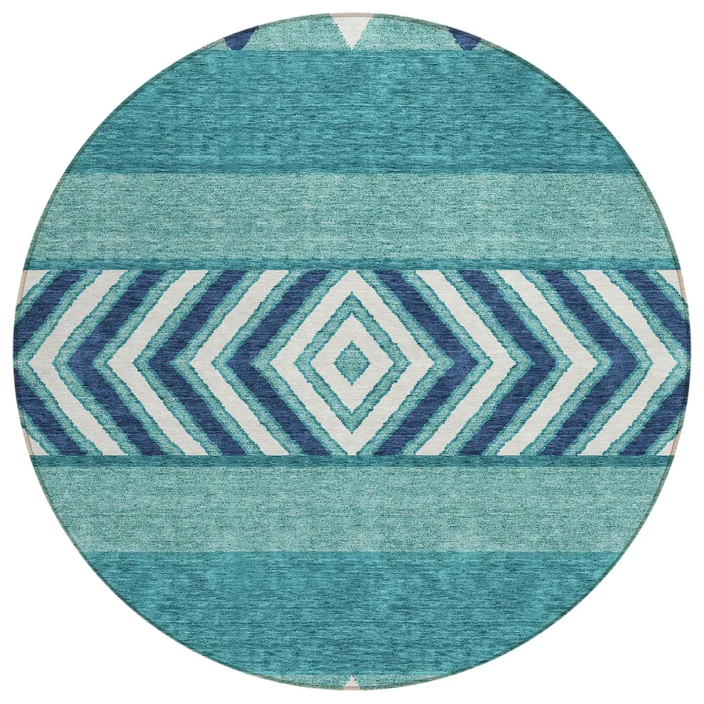 Chantille ACN965 Teal 8' x 8' Rug