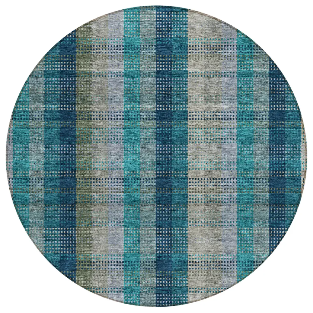 Chantille ACN966 Teal 8' x 8' Rug