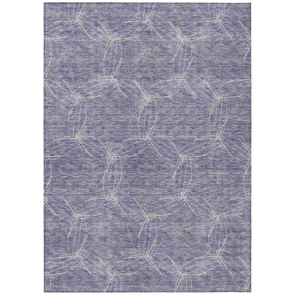 Chantille ACN968 Purple 3' x 5' Rug