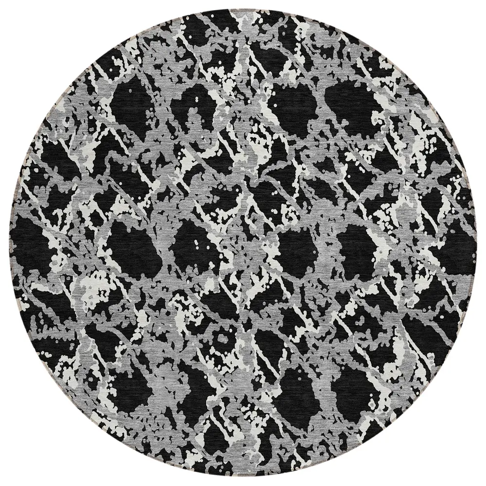 Chantille ACN969 Black 8' x 8' Rug