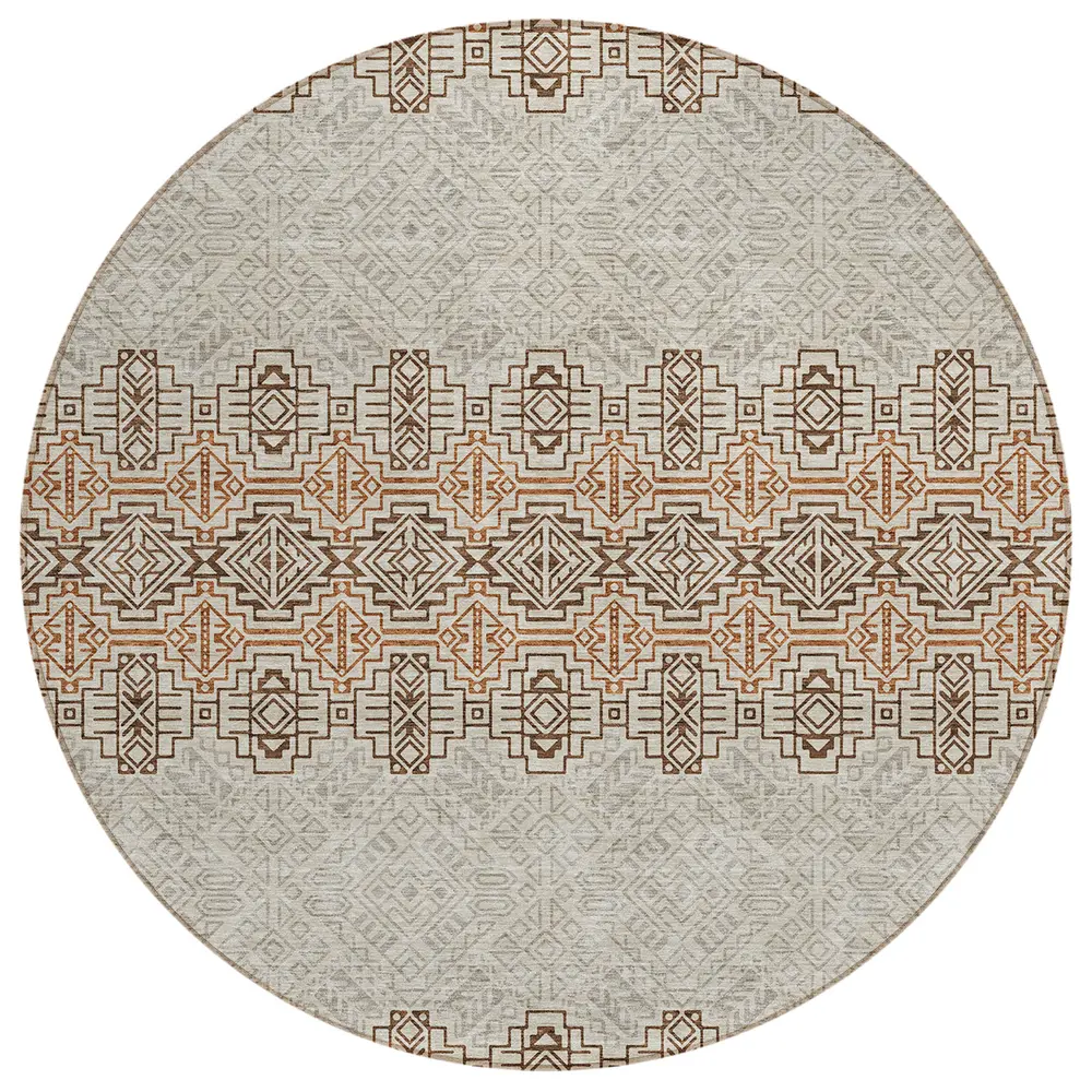 Chantille ACN970 Brown 8' x 8' Rug