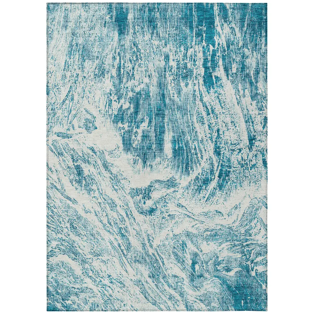 Chantille ACN971 Teal 5' x 7'6