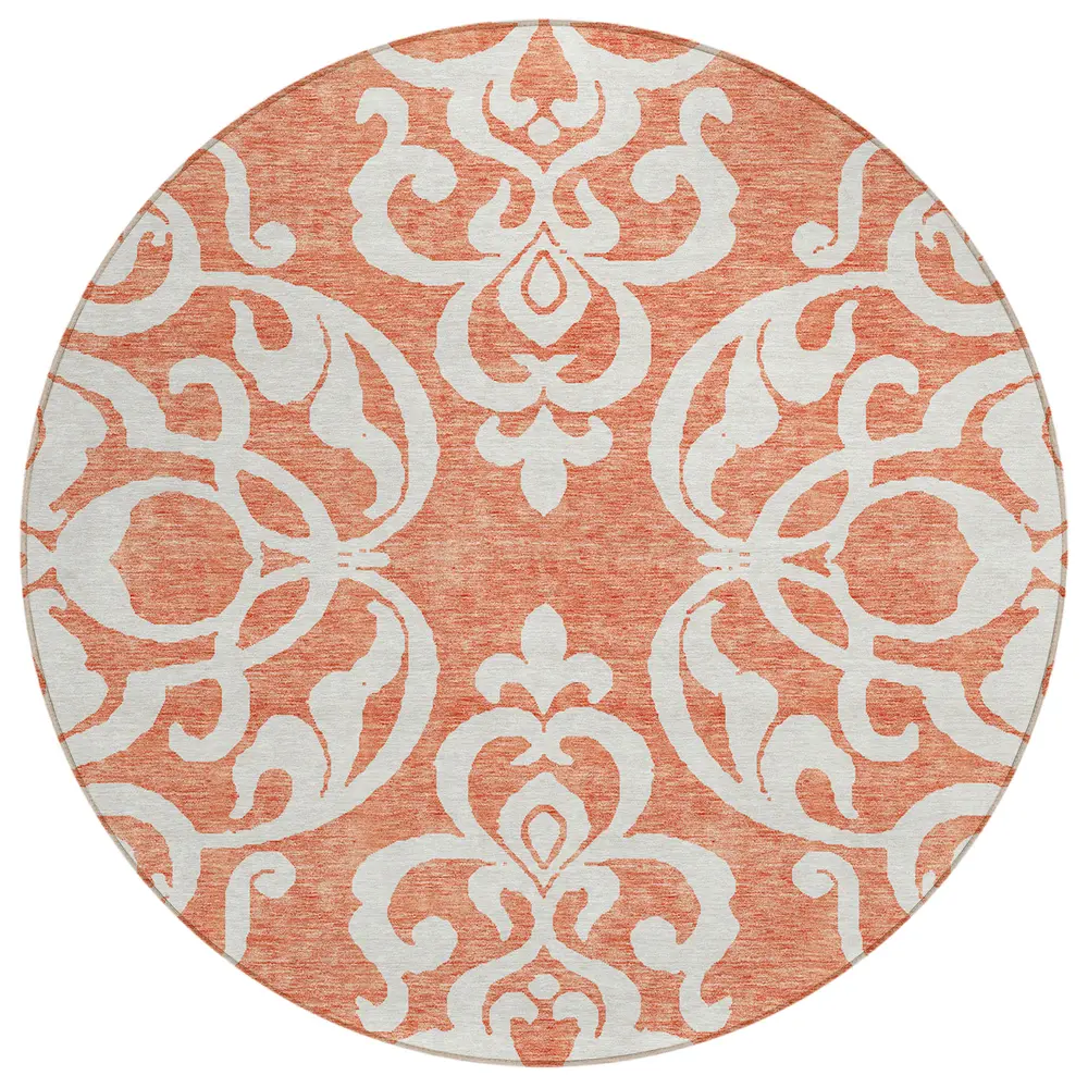 Chantille ACN973 Coral 8' x 8' Rug