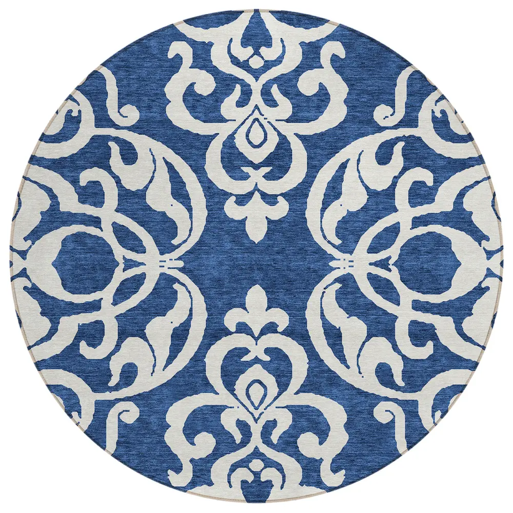 Chantille ACN973 Navy 8' x 8' Rug