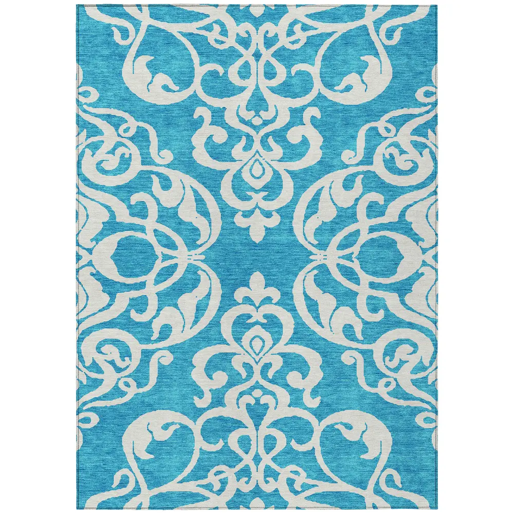 Chantille ACN973 Turquoise 10' x 14' Rug