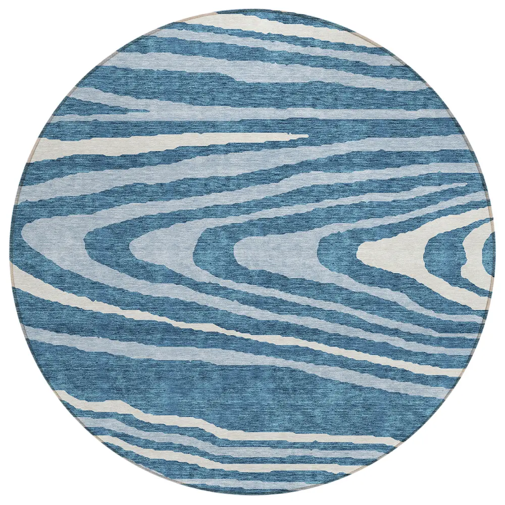 Chantille ACN974 Navy 8' x 8' Rug