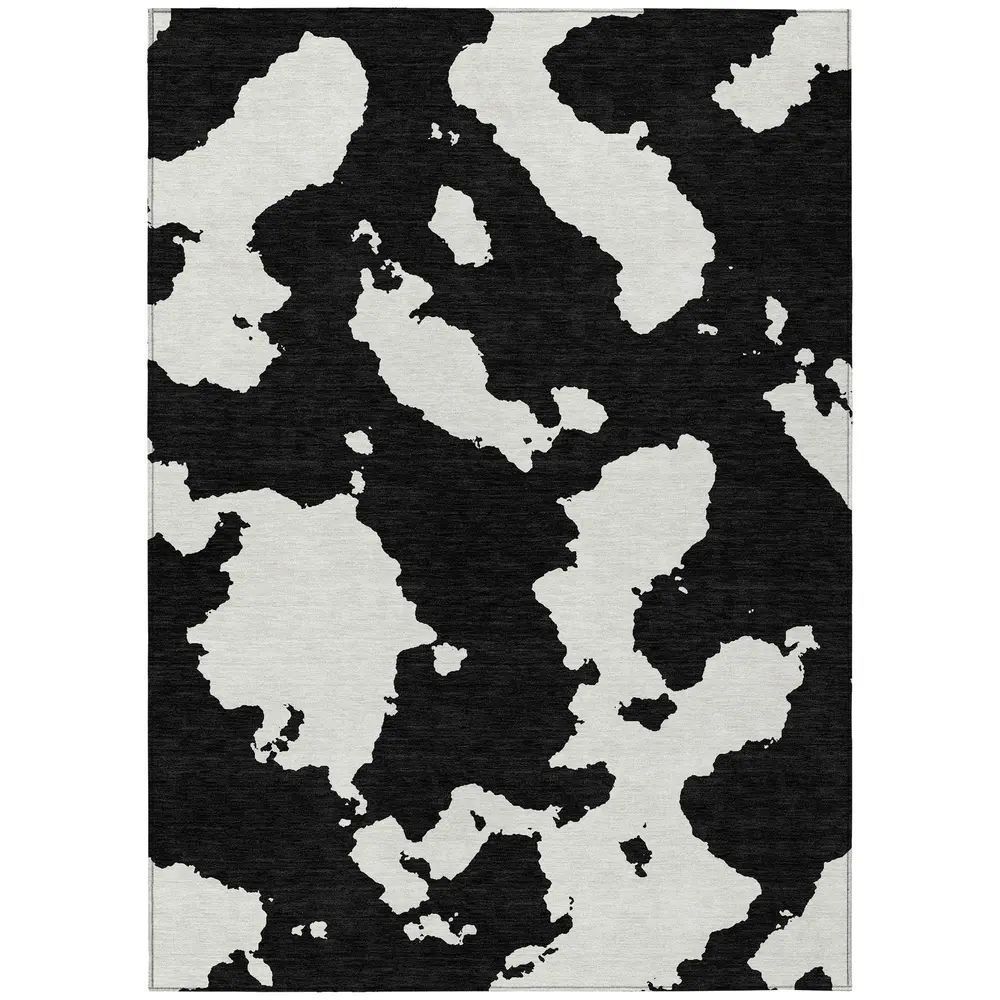 Chantille ACN975 Black 3' x 5' Rug