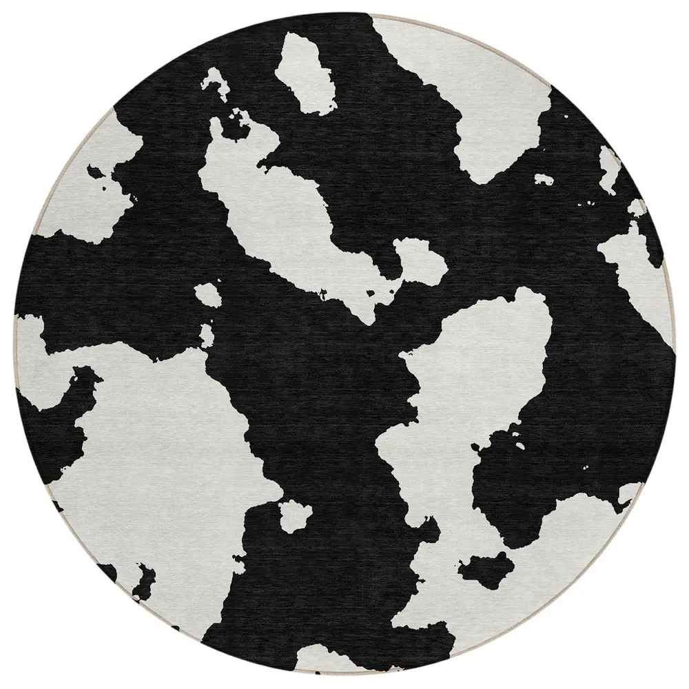 Chantille ACN975 Black 8' x 8' Rug